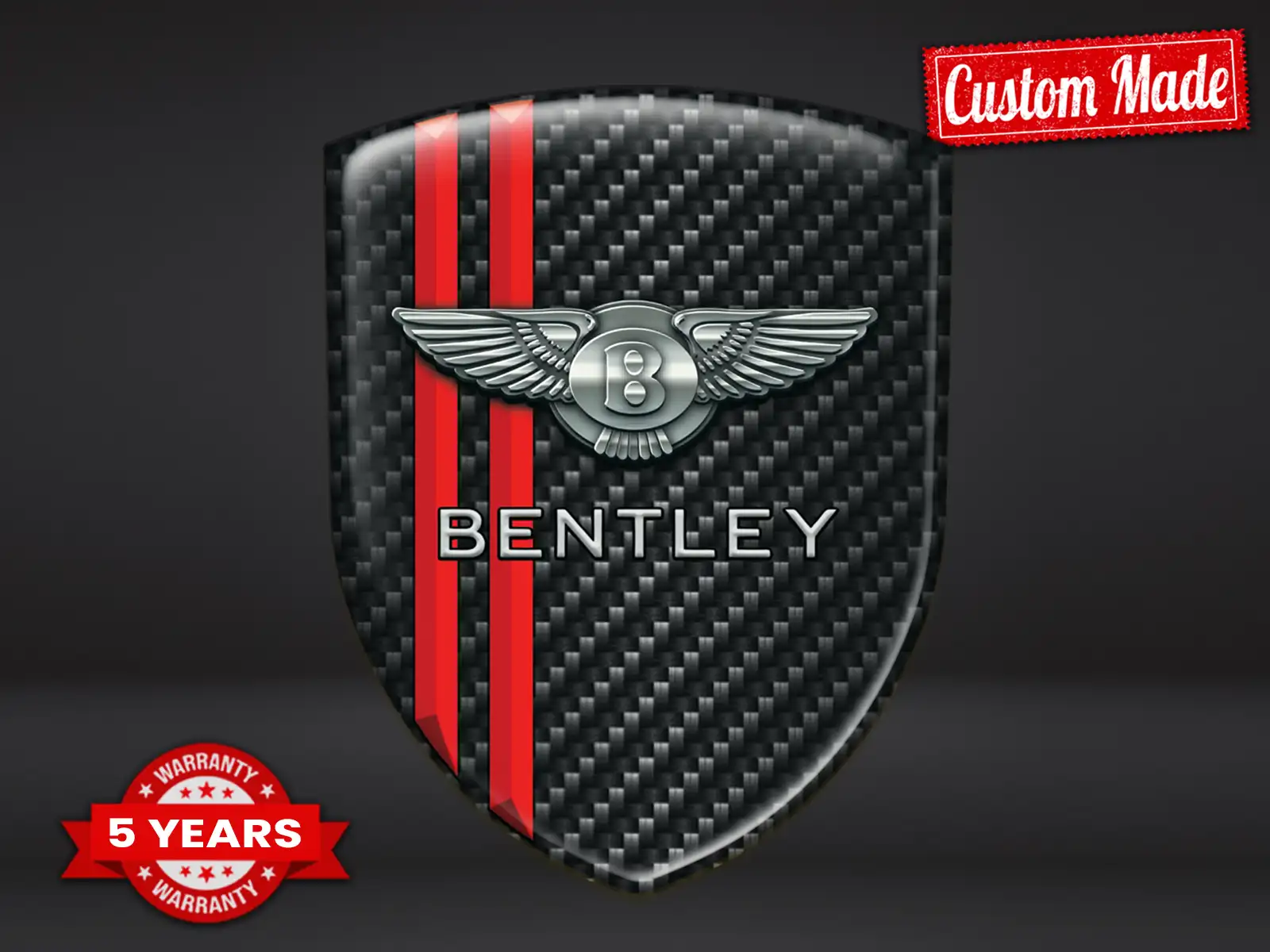 Bentley Pegatinas Permanentes Diseño Máximo Estilo X